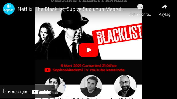 The Blacklist: Suç ve Suçlunun Meşruiyeti Üzerine Felsefi Bir Analiz